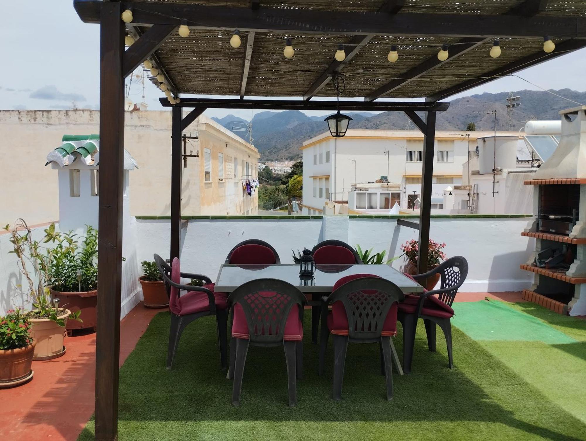 Casa Con Terraza Privada Villa Nerja Exteriör bild