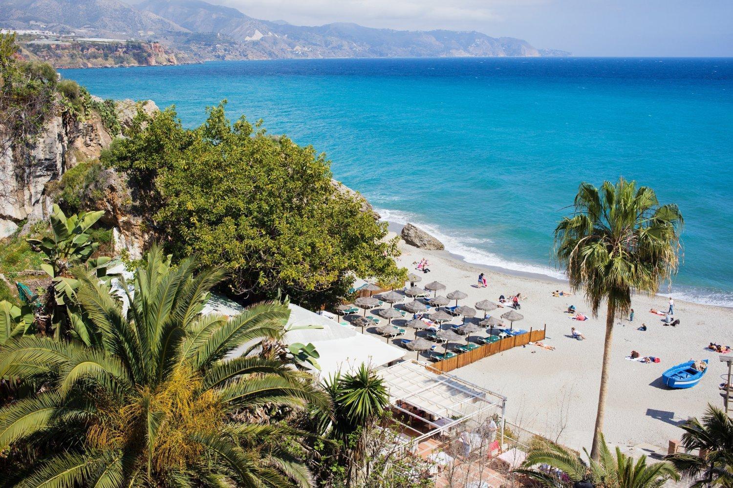 Casa Con Terraza Privada Villa Nerja Exteriör bild